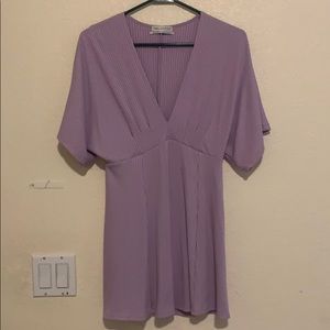 urban outfitters v neck casual dress